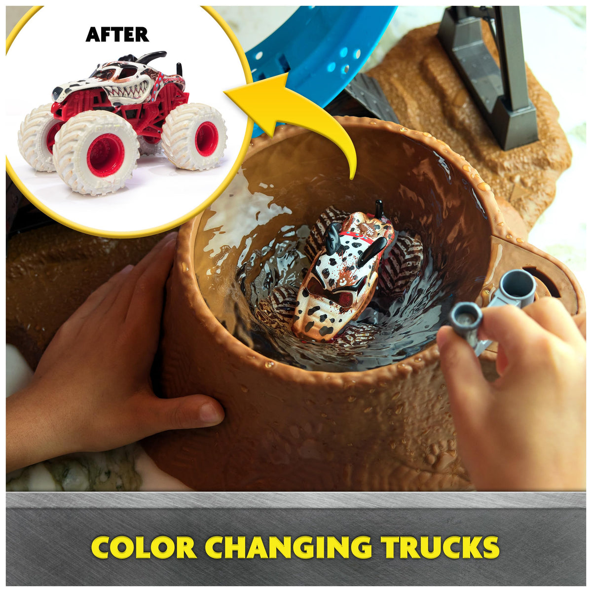 Warm water reveals clean design, offering a satisfying color-change surprise.