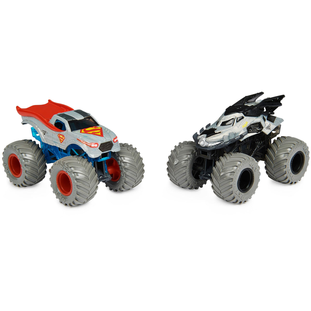 Monster Jam official BKT tires and wheels with detailed chassis