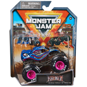 Monster Jam Kraken 1:64-scale truck – authentic design for playtime adventures.