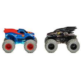 Monster Jam Reveal the Steel 2-Pack dunked in water showing color-change effect