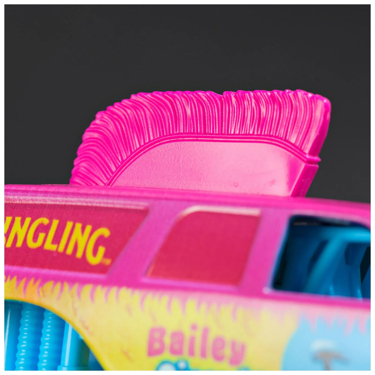 Monster Jam Ringling Bailey 1:24 truck underbody view reveals build quality and durability