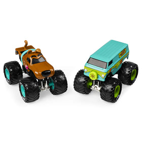 Scooby-Doo and Mysterty Machine trucks show official BKT tires on 164-scale