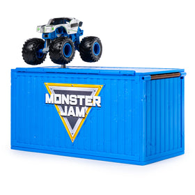 Exclusive Alien Invasion die-cast truck showcased with Monster Jam Ship It & Flip It
