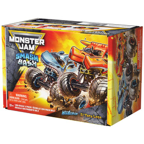 Gift-ready Monster Jam Smash and Bash 2-Pack packaging design