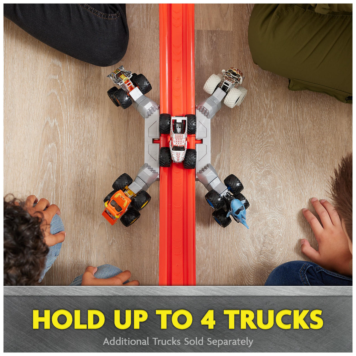 Stunt dial controls dynamic moves during each drop and release.