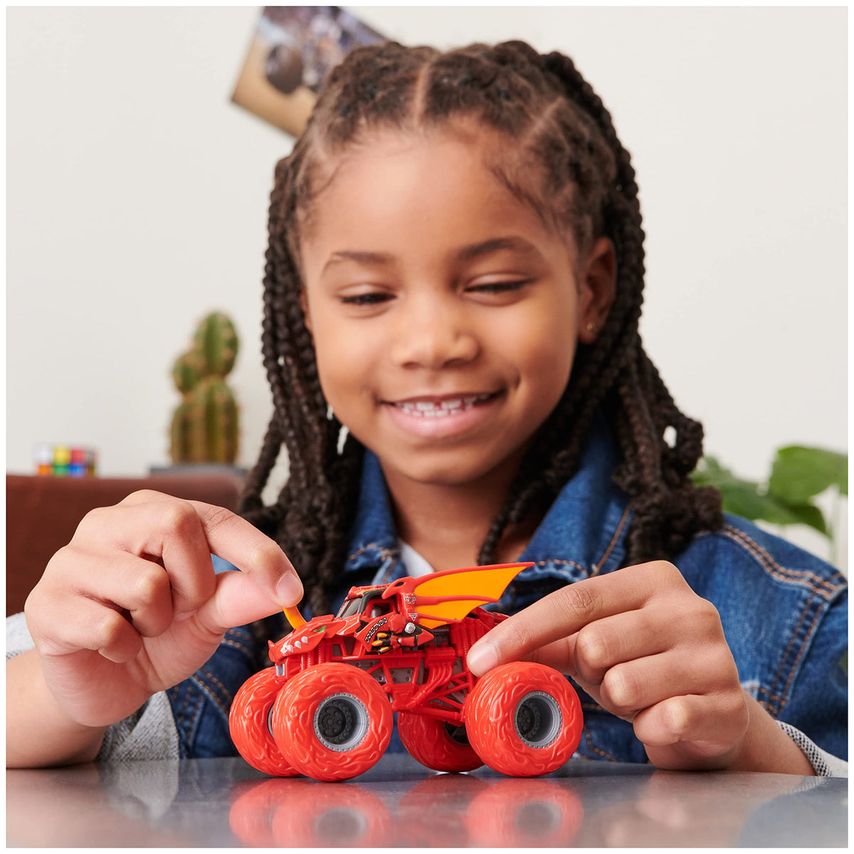 Monster Jam Tough Treads 4-pack with exclusive deco details