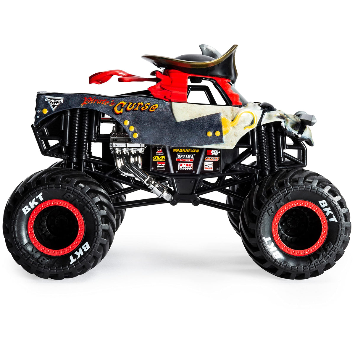 Detailed graphics and chassis bring authentic Monster Jam moments to life.