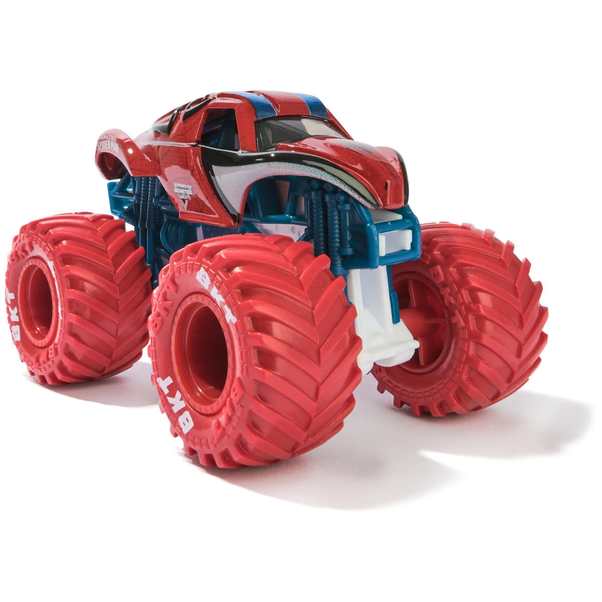 Monster Jam Captain America vs Winter Soldier trucks for heroic duels