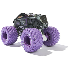 Monster Jam 1:64 scale die-cast trucks with stylized rims