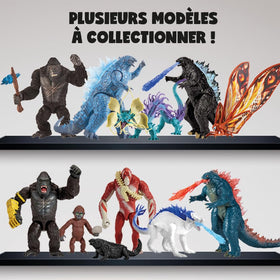 MonsterVerse display-ready set perfect for shelf or desk.