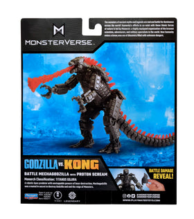 MechaGodzilla Proton Scream accessory enhances action-packed display.