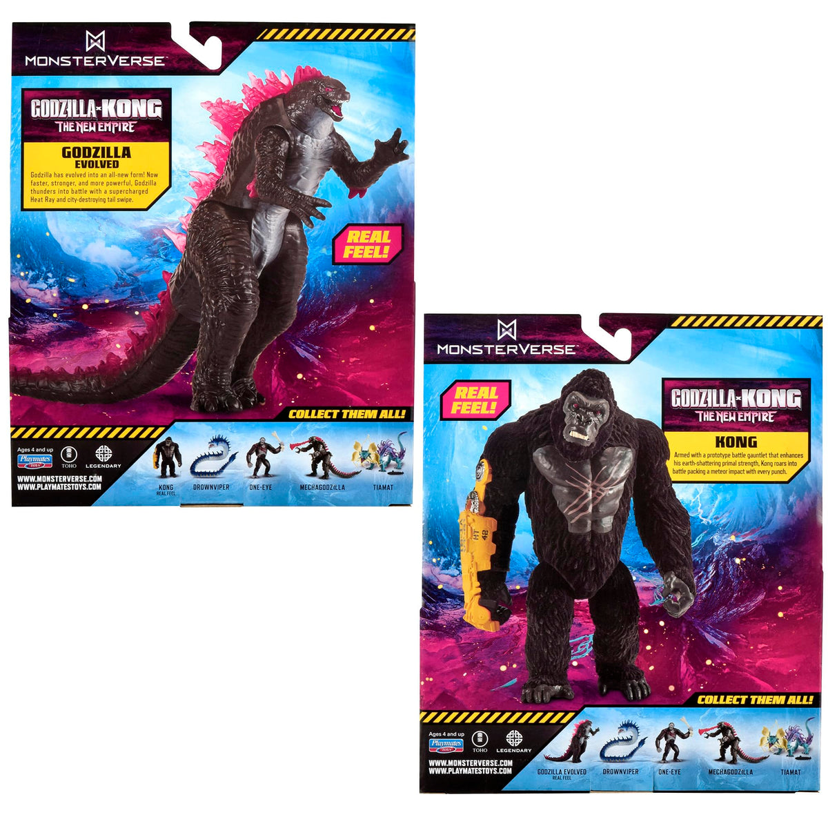 MonsterVerse packaging features collector-ready MonsterVerse Godzilla x Kong design
