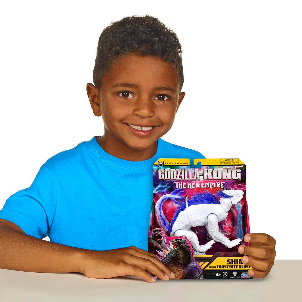 MonsterVerse Shimo figure pose-ready for action poses and dioramas.