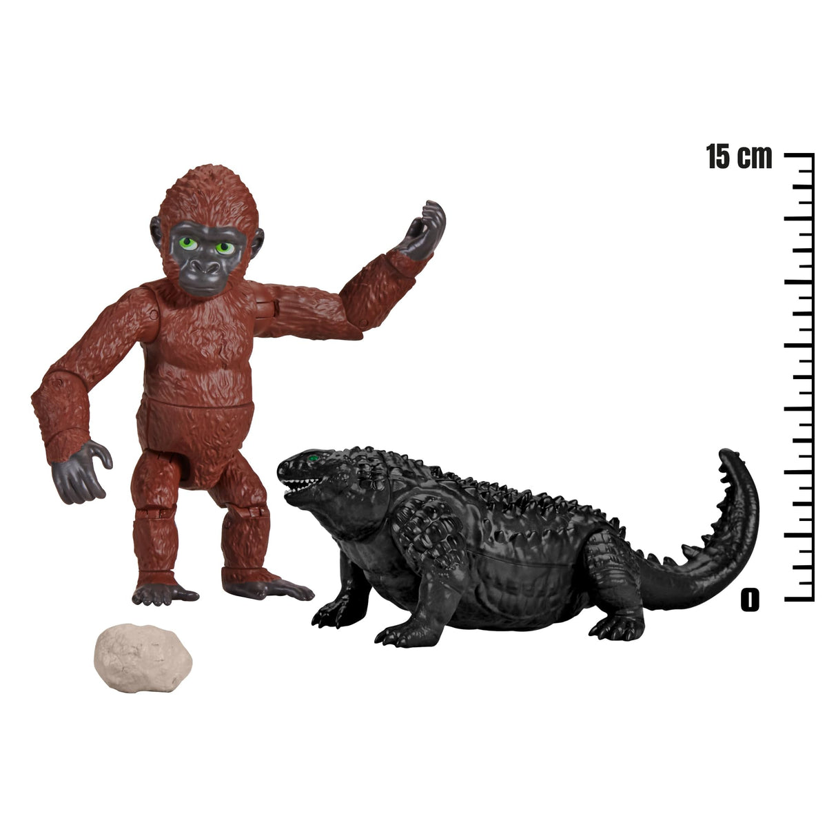 MonsterVerse Suko 9 cm articulation poses, recreating scene moments.