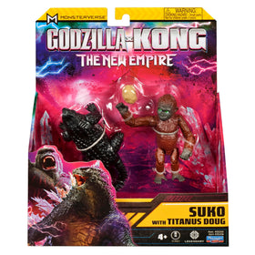 MonsterVerse Titanus 11 cm articulation poses for dynamic action displays.