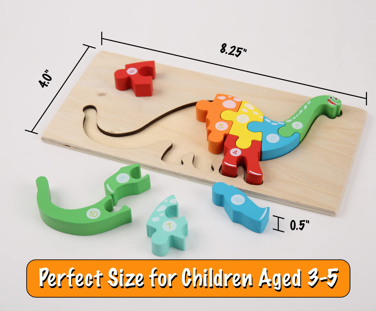 Montessori Mama wooden toddler puzzles for ages 2-4 emphasize durable, safe play materials.