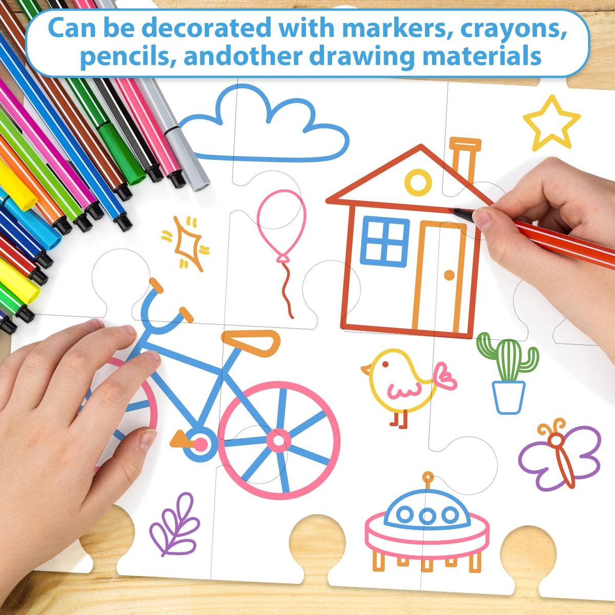 Moodaily DIY puzzle kit sparks creativity for gifts and home projects.