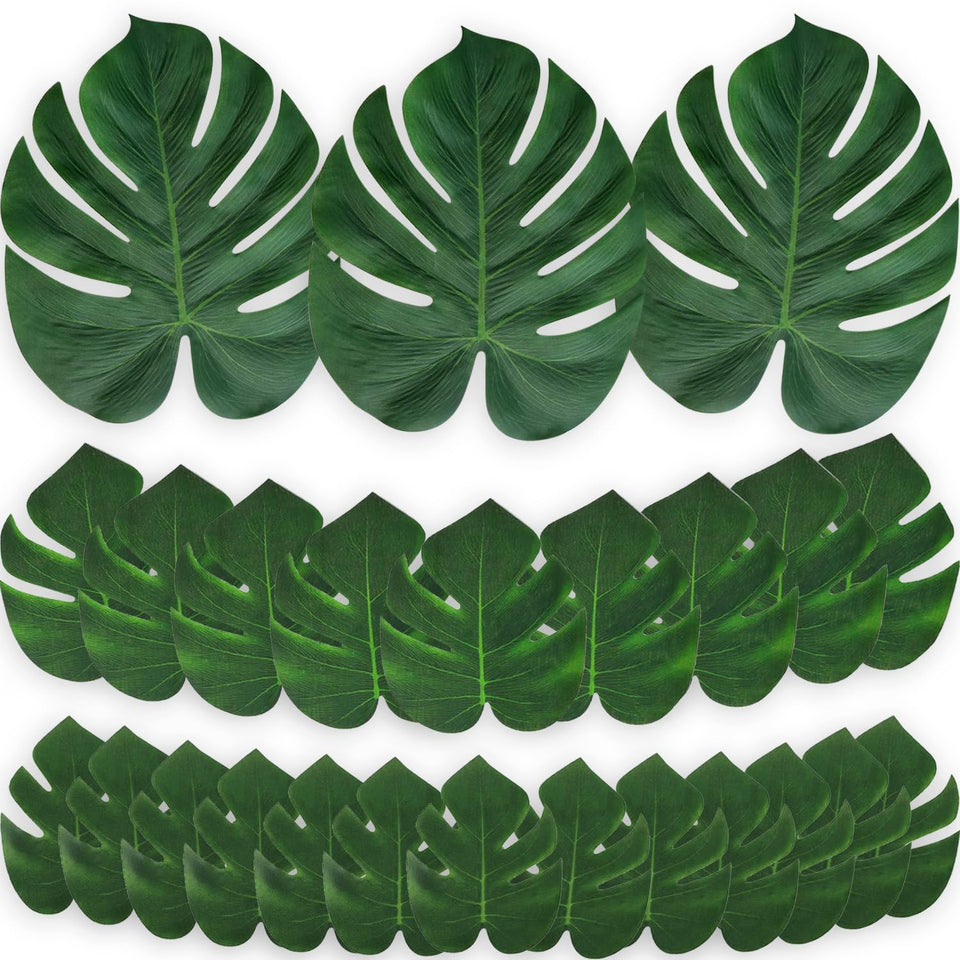Moon Boat large palm leaves for lush wall accents