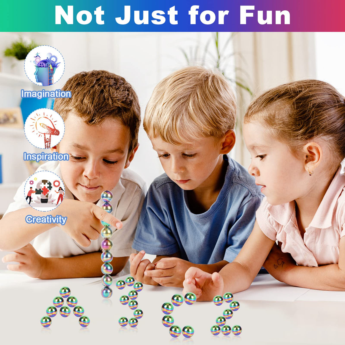 Moonhua wall magnet stickers brighten spaces while organizing learning tools