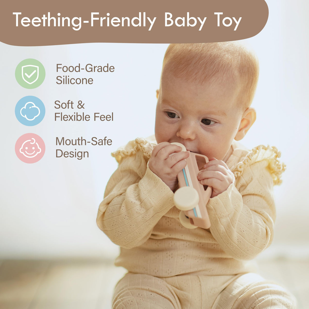 Moonkie 3-pack display case, nursery-friendly packaging for gifting.