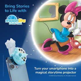 Moonlite app sound effects and music add immersive audio for stories.