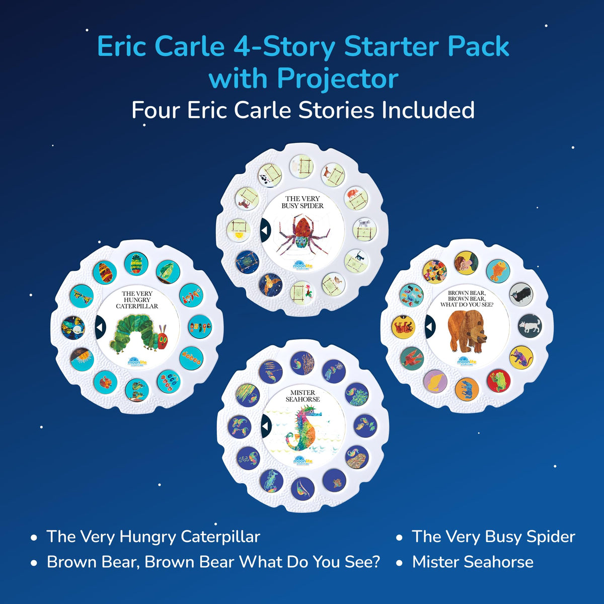 Moonlite Eric Carle Mister Seahorse pages bring underwater adventures