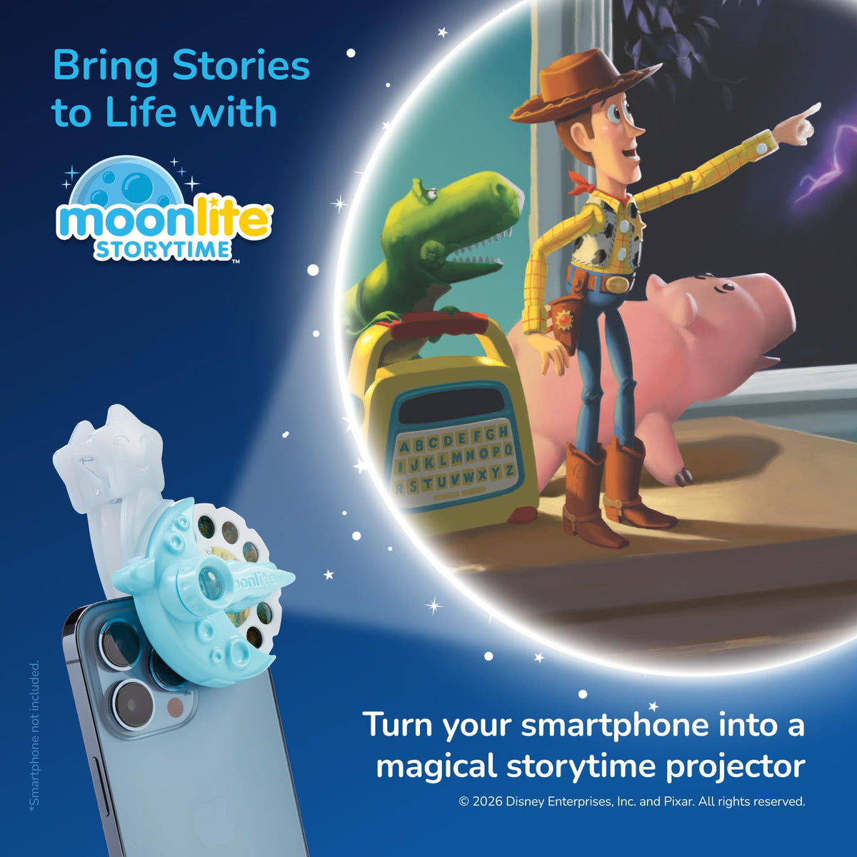 Moonlite Storytime Monsters Inc scene with warm, friendly visuals for storytelling.