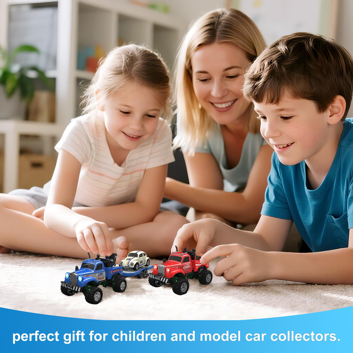 MOONTOY compact RC car ready for indoor and outdoor use