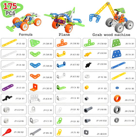 MOONTOY 11-in-1 forklift model introduces engineering challenges and fine motor skills