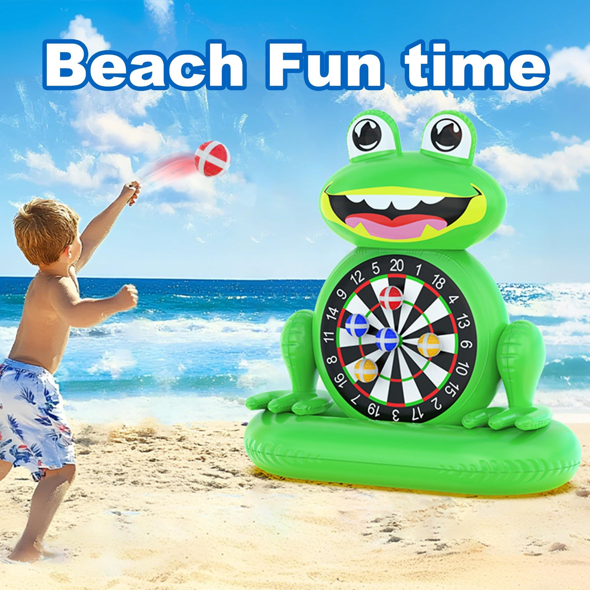 MOONTOY flat-bottom-design enables indoor or outdoor play and easy storage.