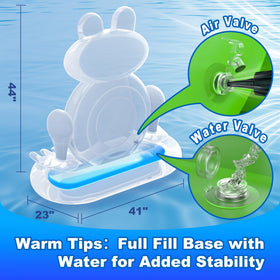 MOONTOY heavy-duty-pvc-pool-toy stands up to rough play and sun.