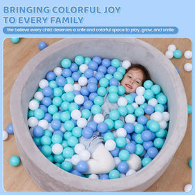 MoonxHome 2.15-inch balls ideal for ball pits, tents, and pools.