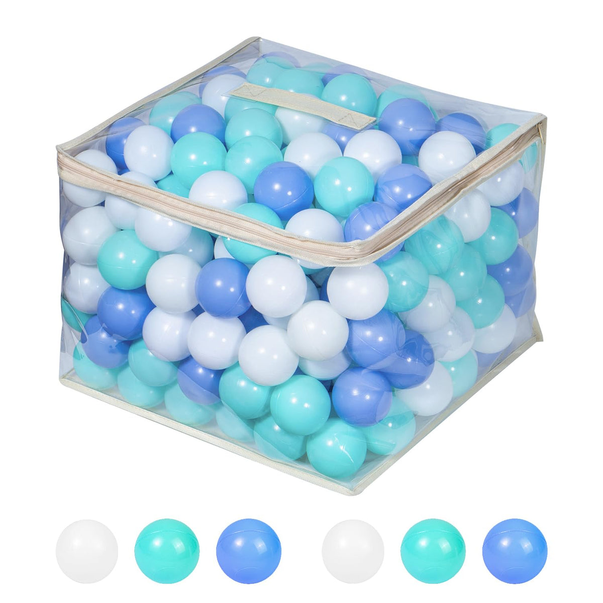 MoonxHome 2.15 inch balls fill ball pits, tents, and pools safely.