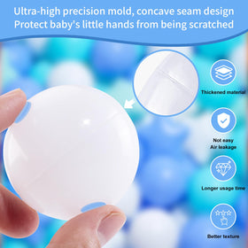 MoonxHome bright multi-color star balls spark imagination during pit time.