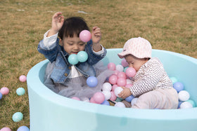 MoonxHome easy-fill ball pit balls enable quick setup and instant fun.