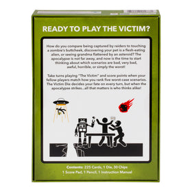 Moose APOCALYPSE scenario cards reveal 225 unique prompts for varied play.