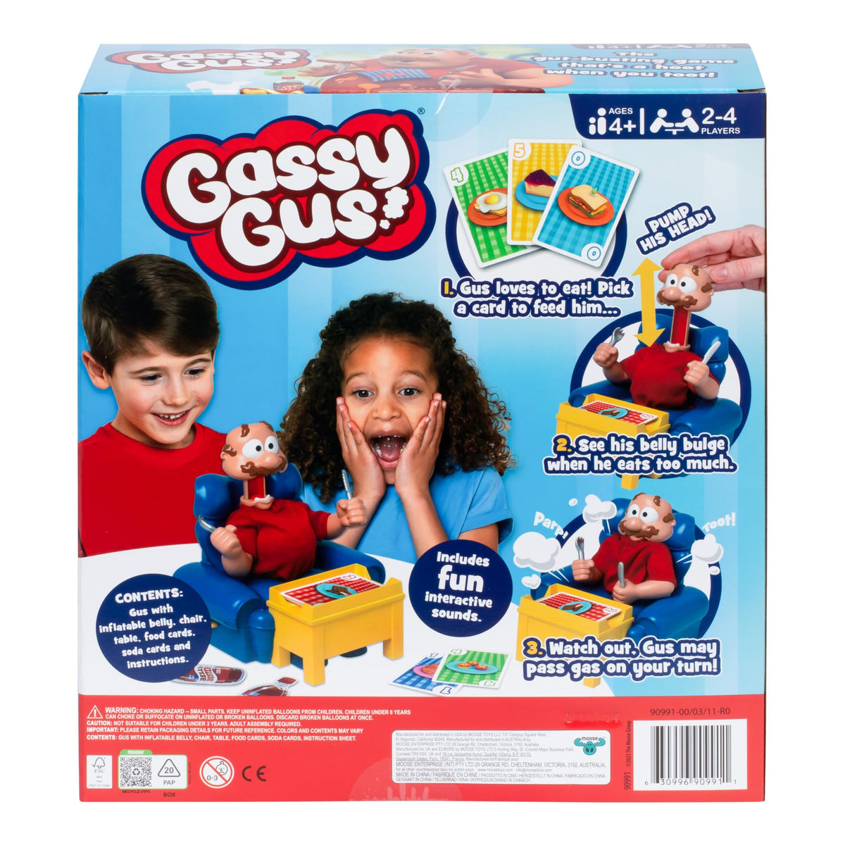 Moose Gassy Gus soda cards add variety and extra choices