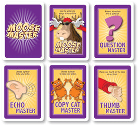 Moose Master group-play scene shows friends competing with friendly energy.