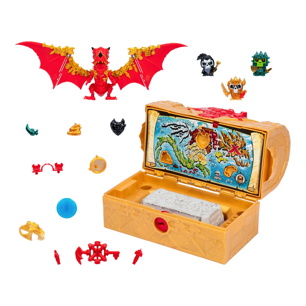 Moose Toys Lost Lands reveals Fiery Red and Majestic Gold Dragons for imaginative adventures.