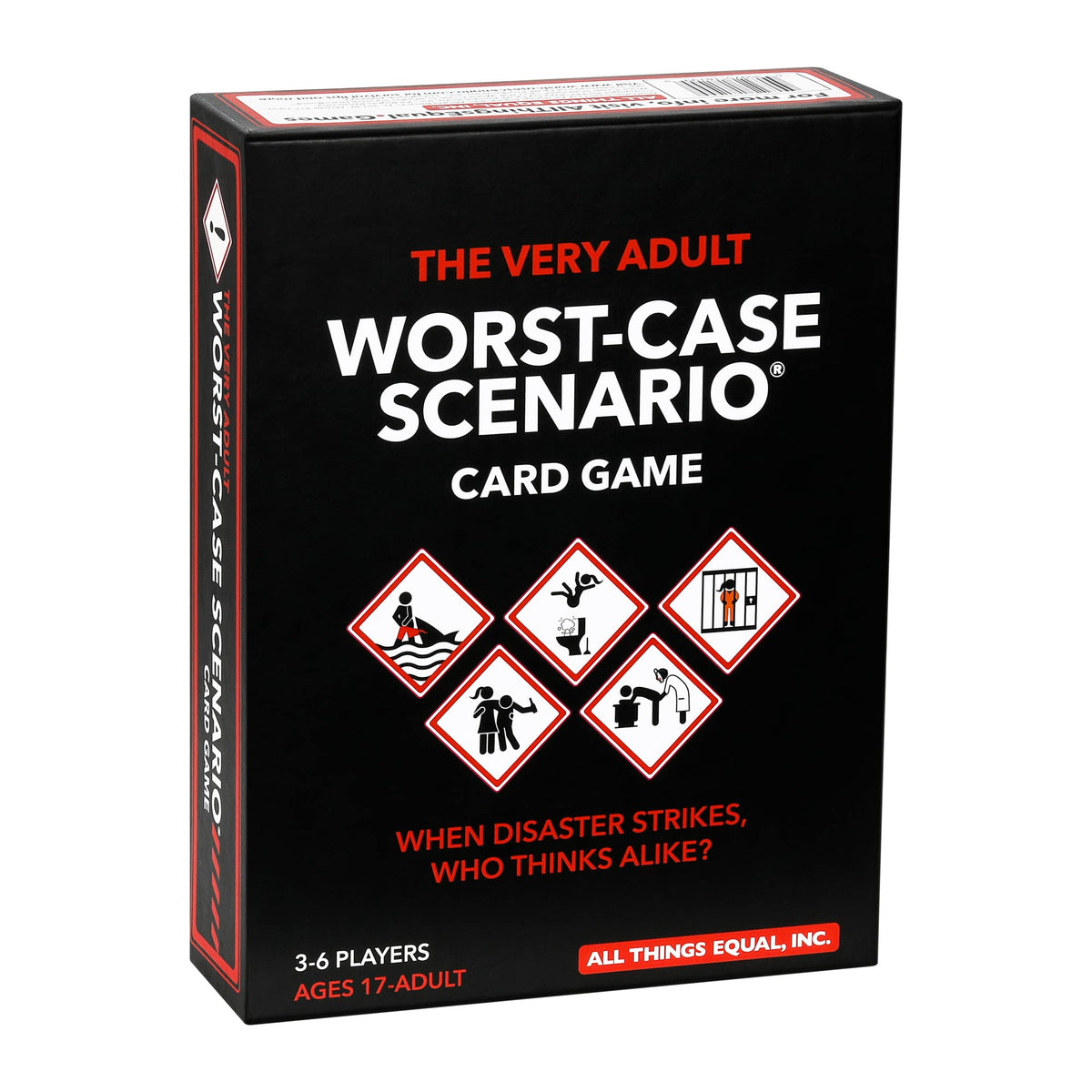 Moose Worst-Case Card Game packaging for bold party nights