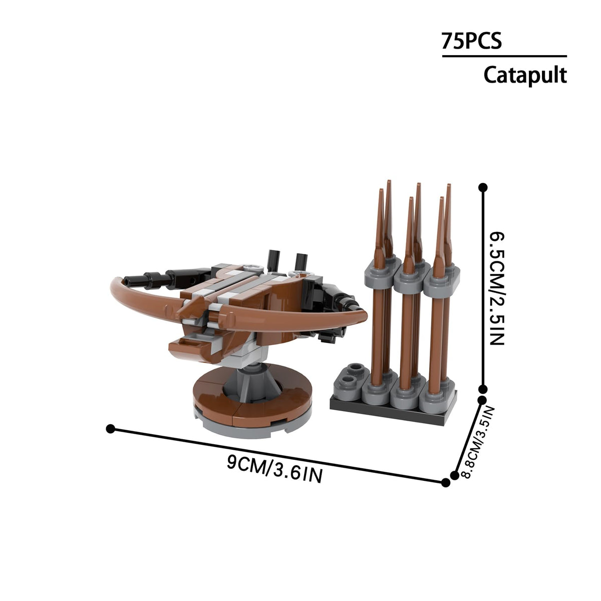 MOOXI 564Pcs ammunition boxes for organized battlefield staging.