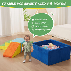 MOOZHEALTH modular play configurations encourage creative motor skills