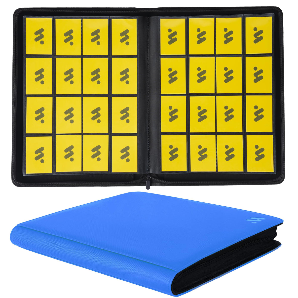 MORABTO binder showing 32 pages for organized card storage and quick browsing.
