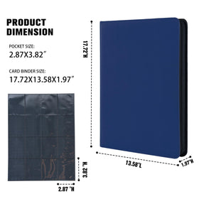 Brand design MORABTO logo on blue binder cover signaling quality and style.