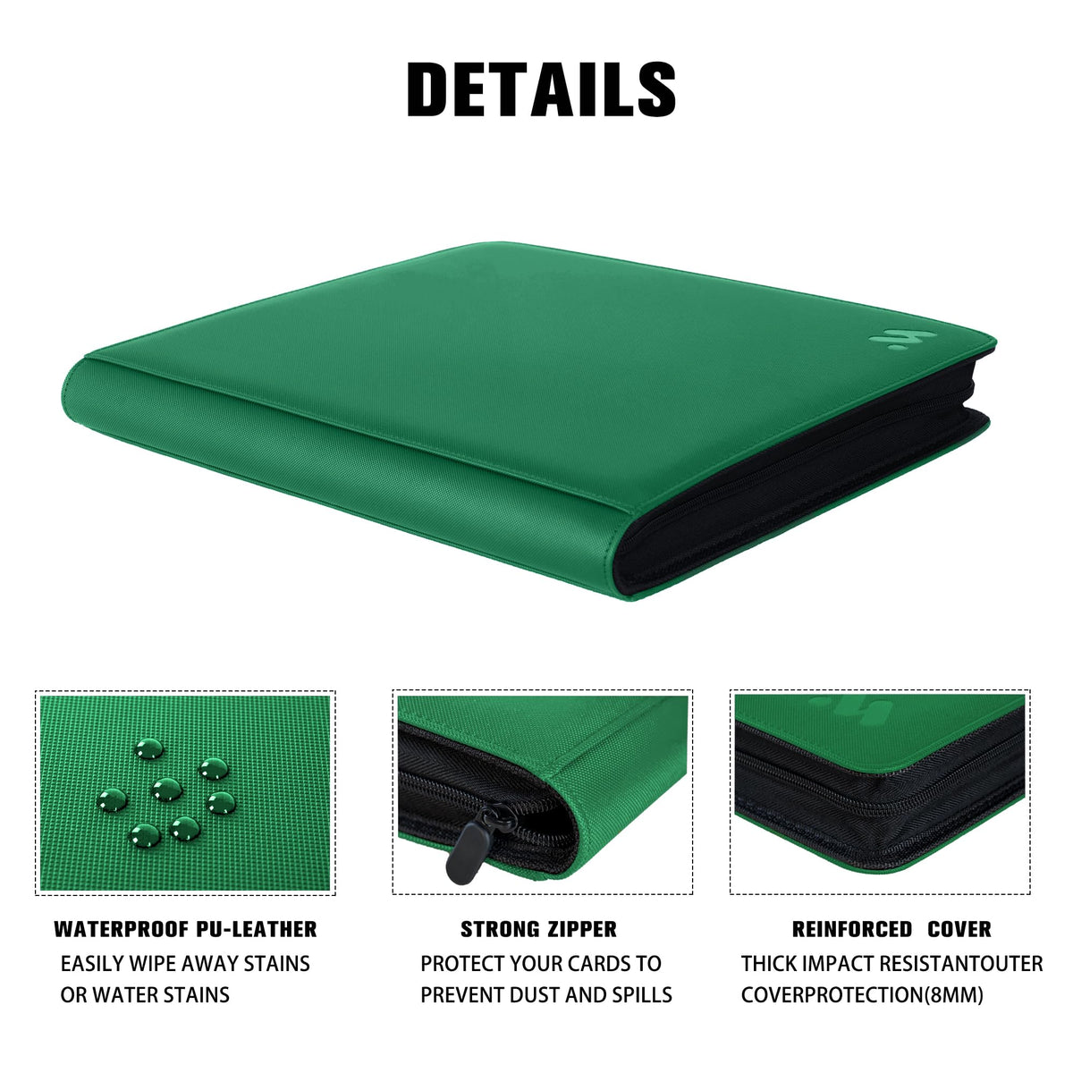 MORABTO brand design logo on a durable card binder