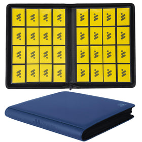 MORABTO Card Binder 16-pocket front view for organized card storage.