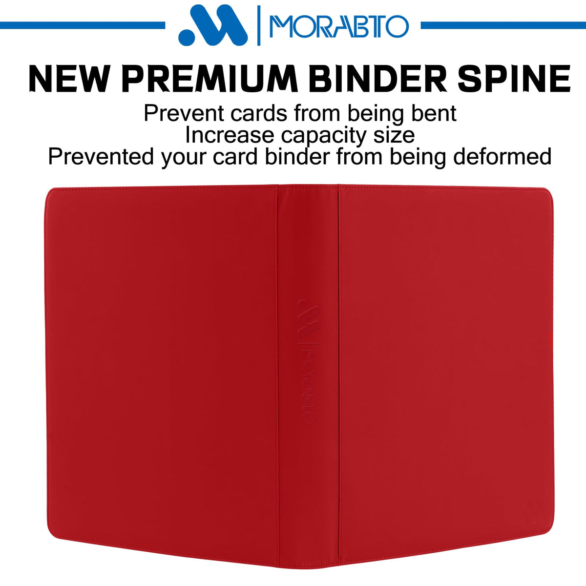 MORABTO interior shows organized collection stored securely in the binder
