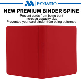 MORABTO interior shows organized collection stored securely in the binder