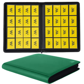 MORABTO Premium binder open to 32 double-sided pages for organized viewing