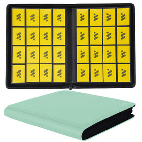 MORABTO light-green binder cover for organized card collections.